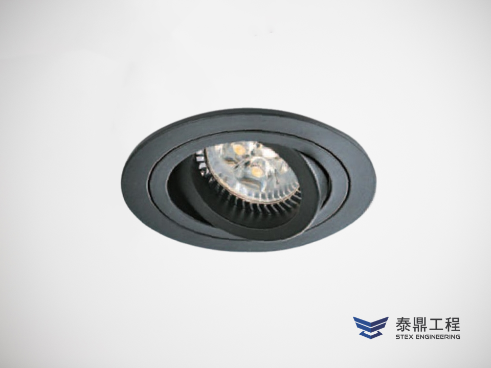 【圓形嵌燈】082mm (嵌孔) - 1燈 7W # 2108.004