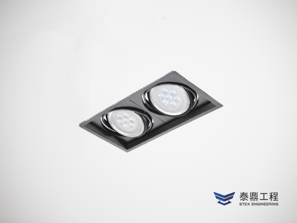 【方形嵌燈】 160×310mm (嵌孔) - 2燈 30W # 2315.003