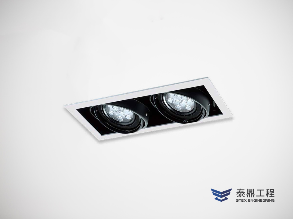 【方形嵌燈】 160×310mm (嵌孔) - 2燈 30W # 2315.004