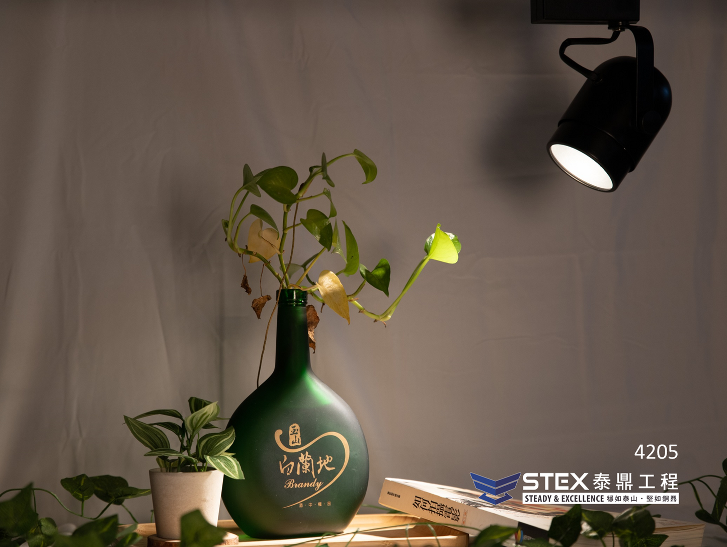 4205|7W LED 軌道燈 【軌道底座可換成吸頂款】