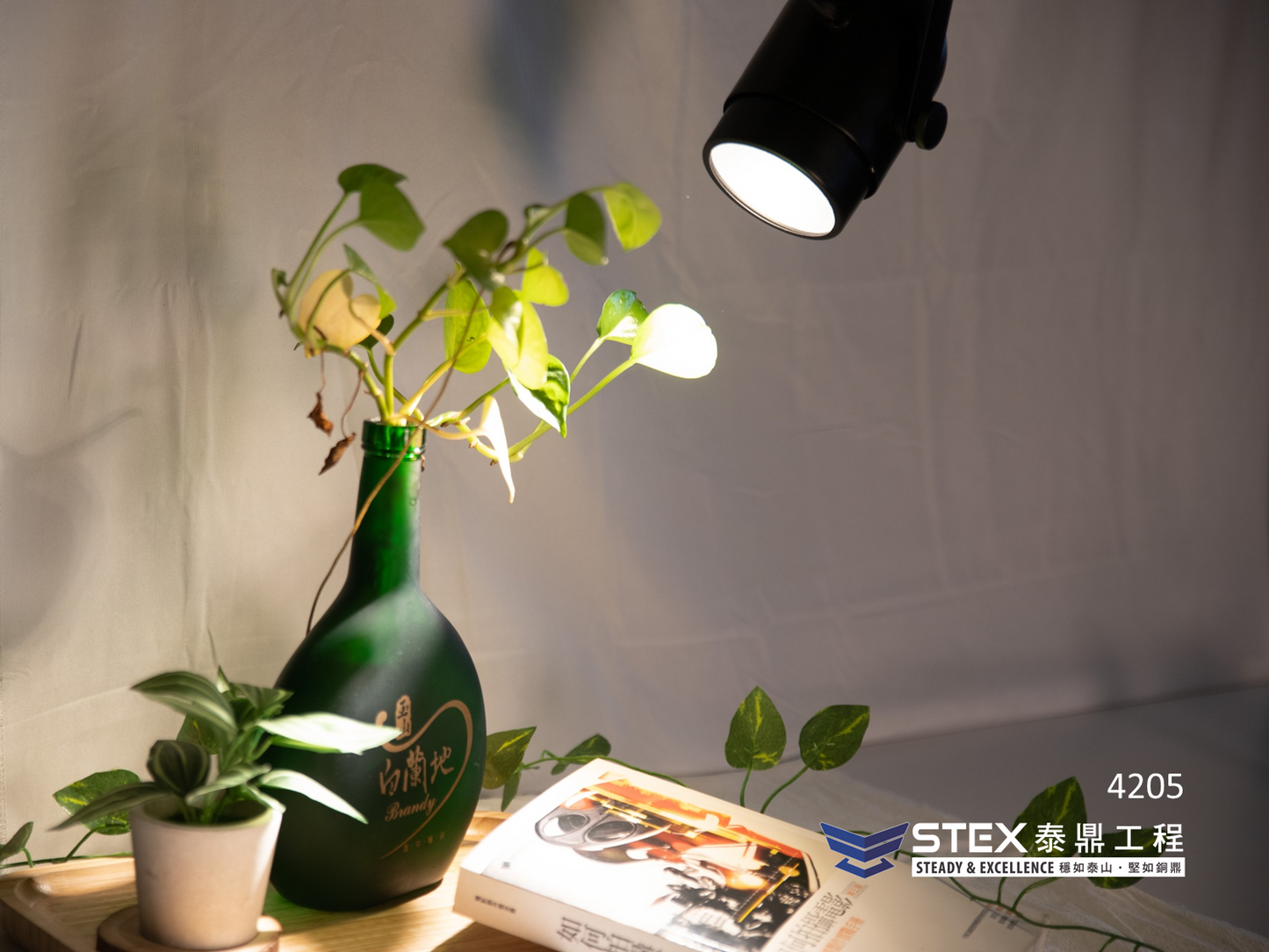 4205|7W LED 軌道燈 【軌道底座可換成吸頂款】