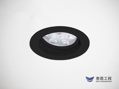 【圓形嵌燈】093mm (嵌孔) - 12~15W # 2109.005