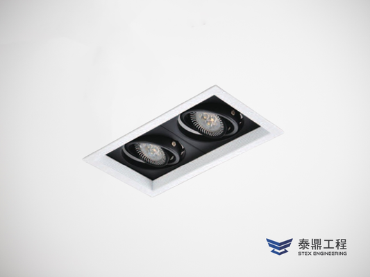 【方形嵌燈】 110×210mm (嵌孔) - 2燈 14W # 2309.004