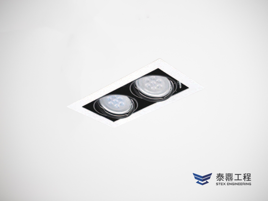 【方形嵌燈】 165×315mm (嵌孔) - 2燈 30W # 2316.001