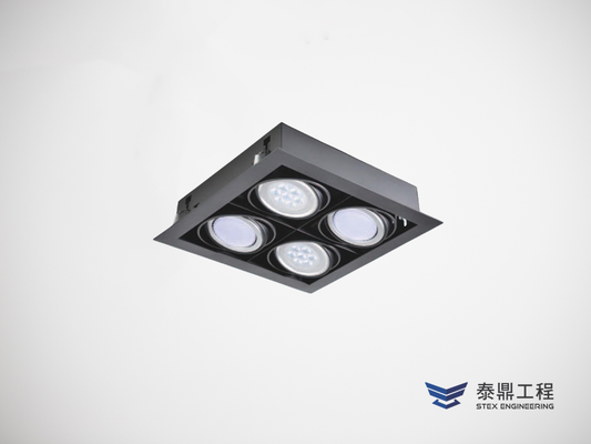 【方形嵌燈】 315×315mm (嵌孔) - 4燈 60W # 2316.002