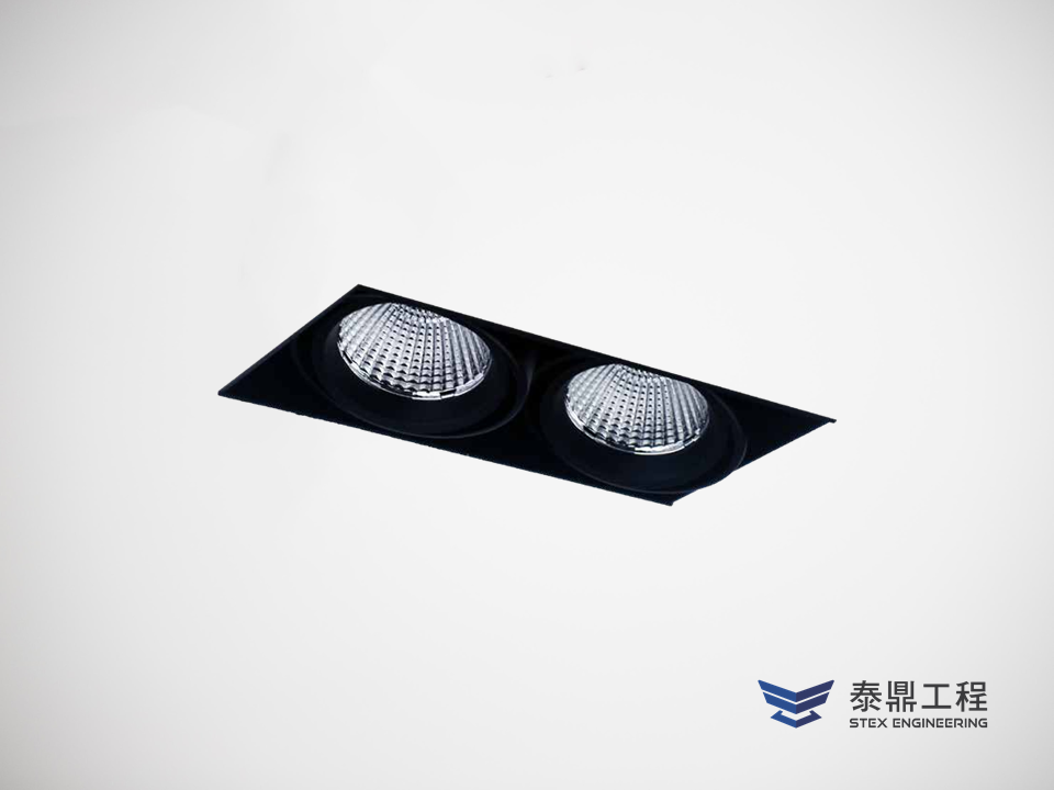 【方形嵌燈】 060×120mm (嵌孔) - 2燈 14W # 2405.001