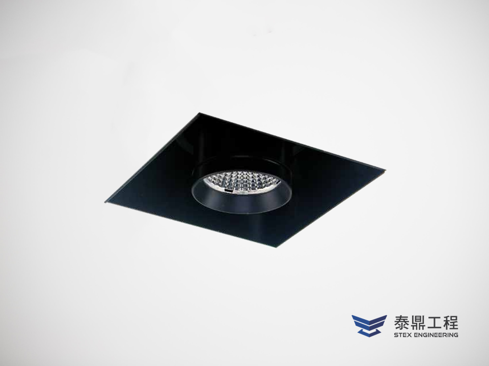 【方形嵌燈】 086×086mm (嵌孔) - 1燈 7~15W # 2408.002