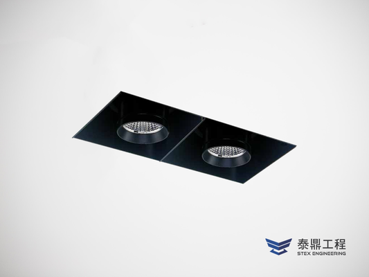 【方形嵌燈】 086×171mm (嵌孔) - 2燈 14~30W # 2408.002