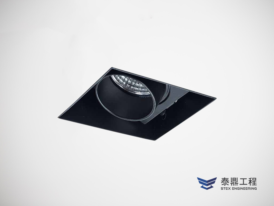 【方形嵌燈】 086×086mm (嵌孔) - 1燈 7W # 2408.003