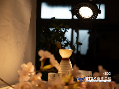 4502｜15W LED 軌道燈 【軌道底座可換成吸頂款】